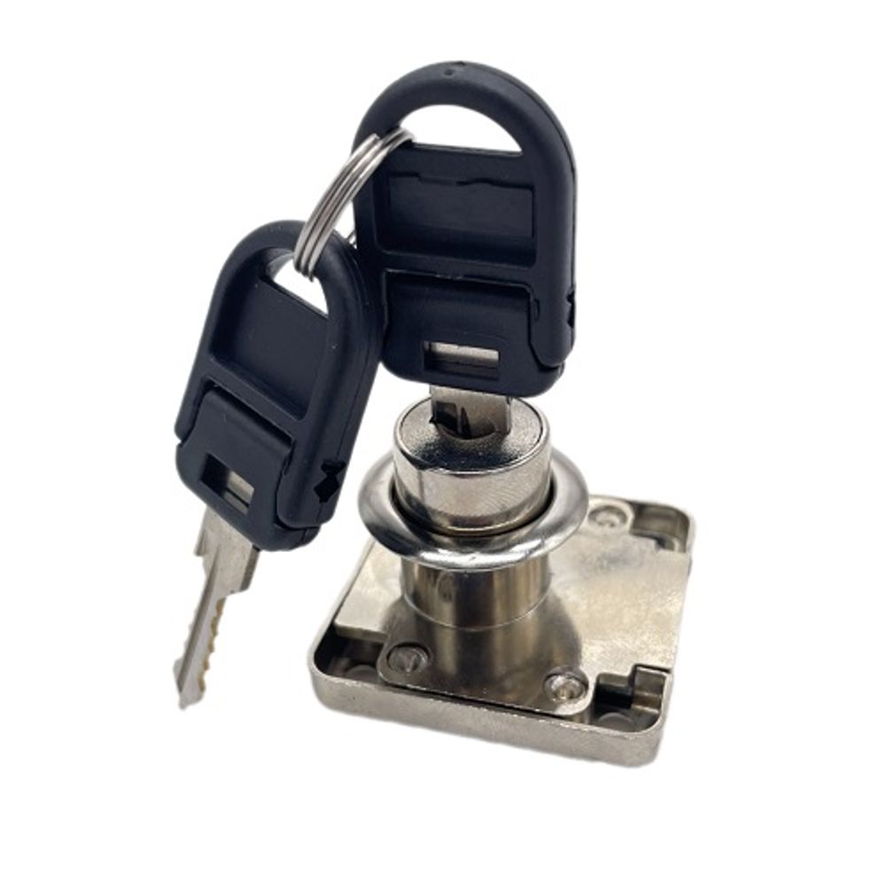 Замок мебельный 138-22 хром мастер система