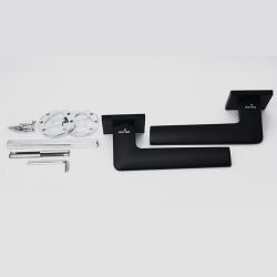 Ручка раздельная ABRISS R50.177 MBP черный матовый