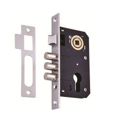 Замок врезной VETTORE 9011 SR-3R CP хром