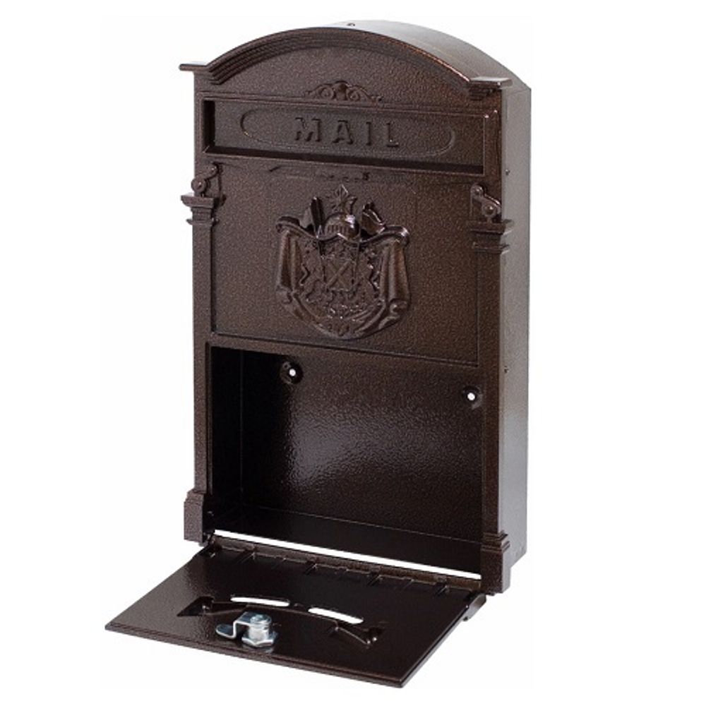 Ящик почтовый АЛЛЮР №4010 медь, в открытом виде