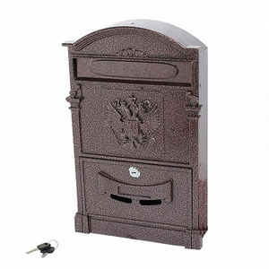 Ящик почтовый АЛЛЮР №4011 "Герб" медь