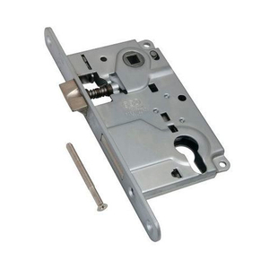 Замок межкомнатный под цилиндр AGB CENTRO B01025.50.06 (никель) /1744/