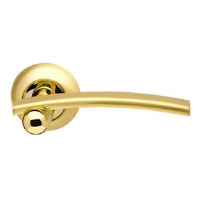 Ручка раздельная FUARO MERCURY RM SG/GP-4 мат.золото/золото /38681/