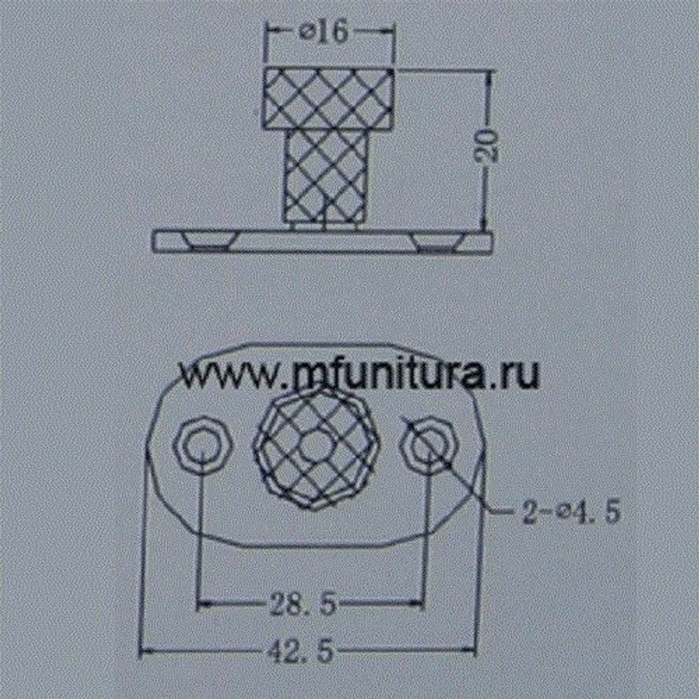 Нижний поводок E03 (J-03) 16мм