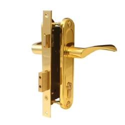 Замок врезной APECS 1223/60 G золото