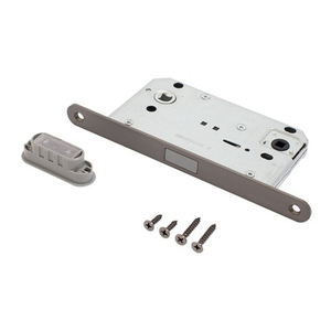 Замок врезной АЛЛЮР АРТ 5300-MC-WC MBN графит