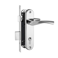 Замок врезной FUARO SET F1611 CP хром /30641/