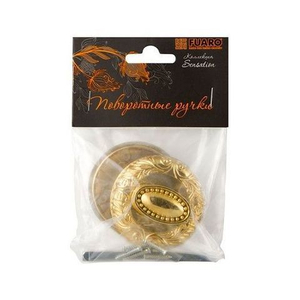 Ручка поворотная FUARO BK6 SM GOLD-24 золото 24К /29597/