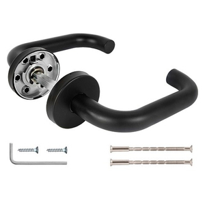 Ручка раздельная FUARO DSS-0203/19 black (нержавейка 201) /45457/