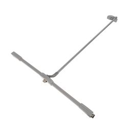 Ручка-штанга нажимная с тягами APECS PB-1800D-Panic SL серебро