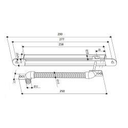 Эскиз кабель-переход КРИТ-М КП-290