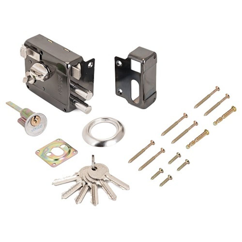 Замок накладной АЛЛЮР 556 BN-R