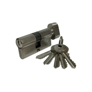 Цилиндровый механизм с вертушкой VANTAGE VС80 (40Сx40) SN мат.никель 5кл.