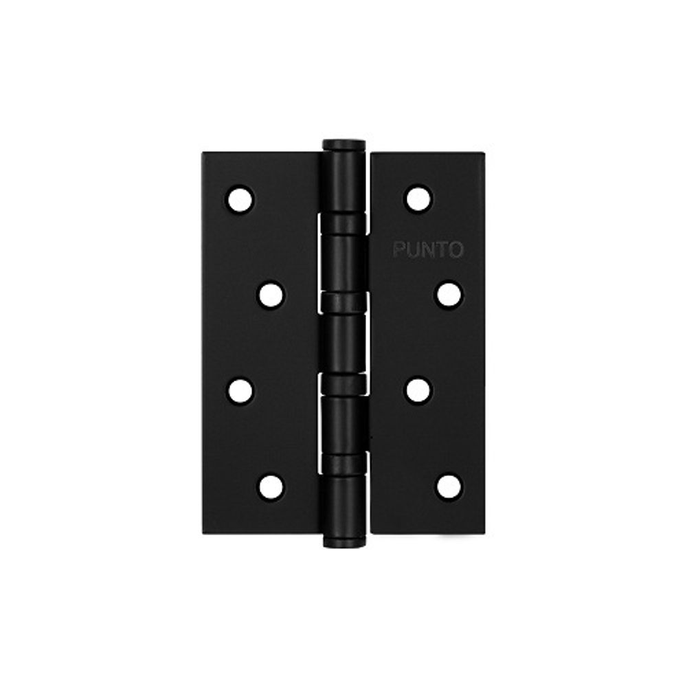 Петля дверная PUNTO 4B 100х70х2,5 BL в черном цвете