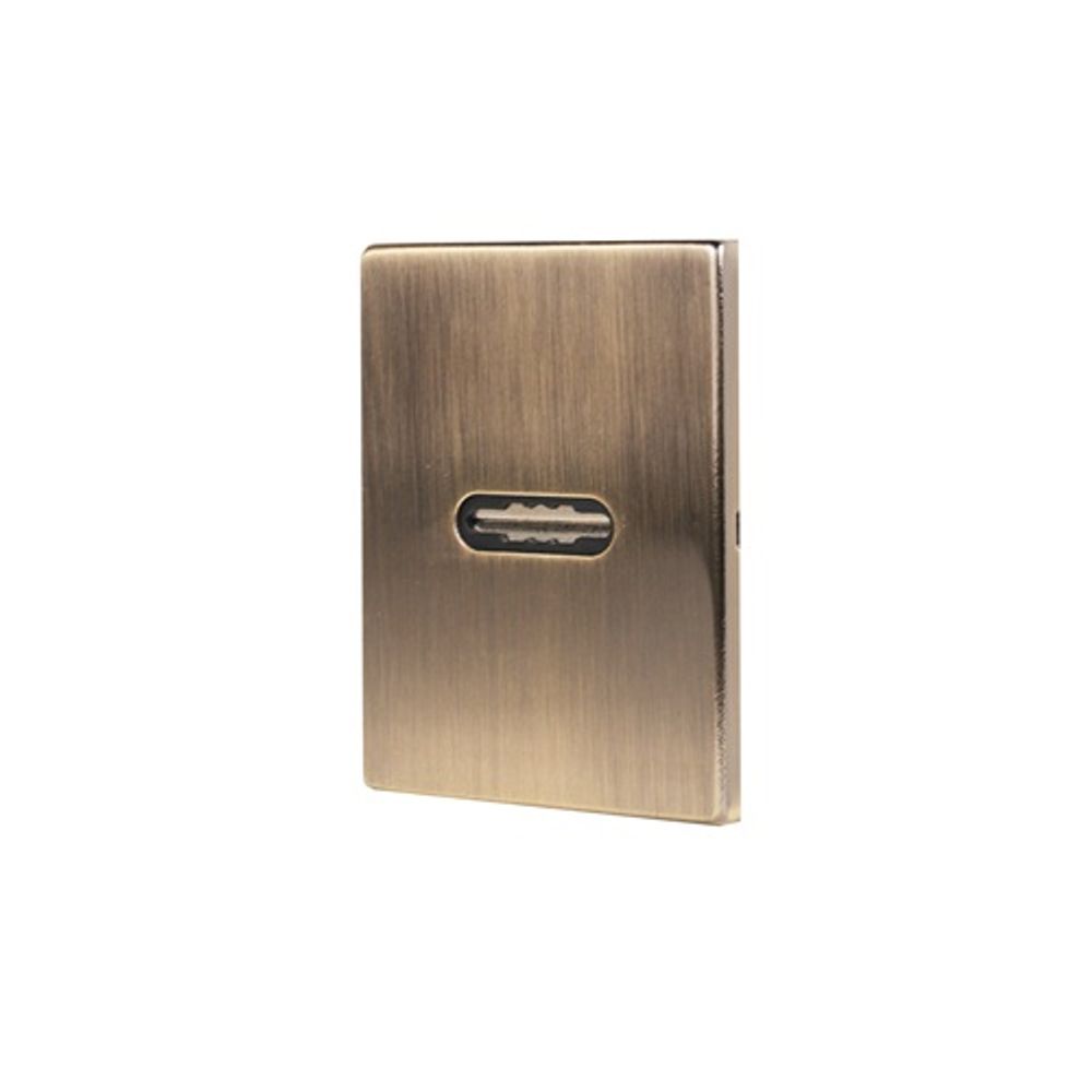 Декоративная накладка FUARO ESC 486-S-auto RL ABG-6 зеленая бронза /63257/ (1шт)