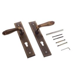 Ручки на планке APECS HP-85.1618 ANB антик бриллиант