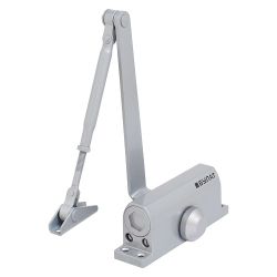 Доводчик дверной БУЛАТ ULTIMATE ДД-60 A-S (25-80кг) серебро, морозостойкий