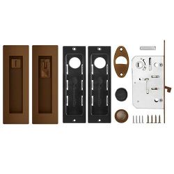 Набор для раздвижных дверей ARMADILLO SH011 URB BB-17 корич.бронза /35775/