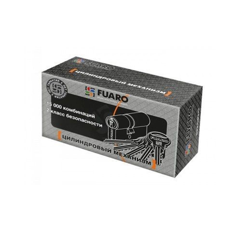 Цилиндровый механизм FUARO R300/60 (25+10+25) AB бронза 5кл. /26915/