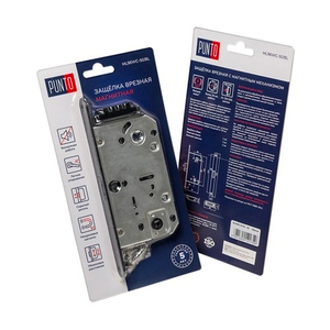 Защелка врезная PUNTO PL96WC-50/BL GR графит /49241/