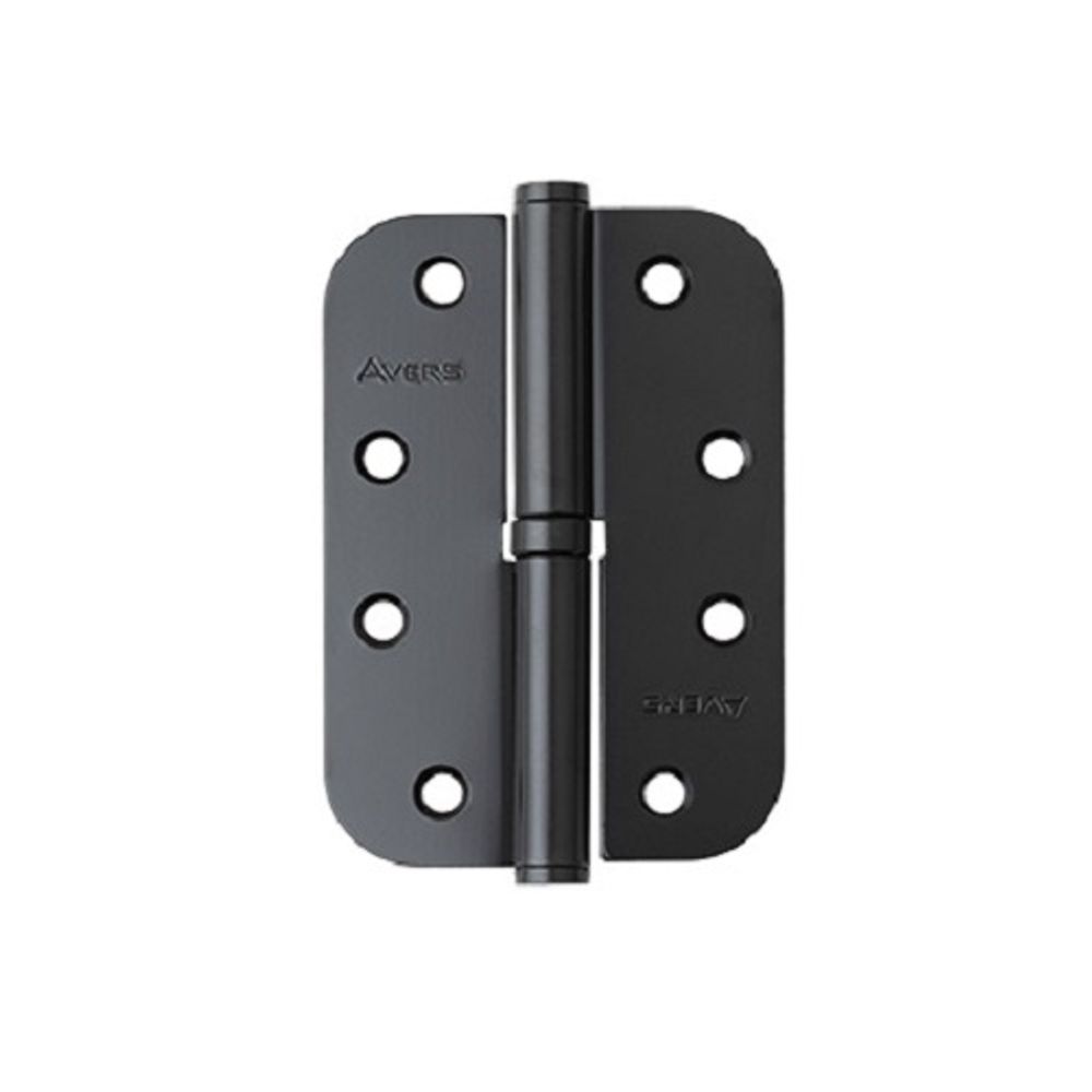 Петля дверная AVERS 100*70*2,5-B-L (R14) BLM черный левая (1шт)