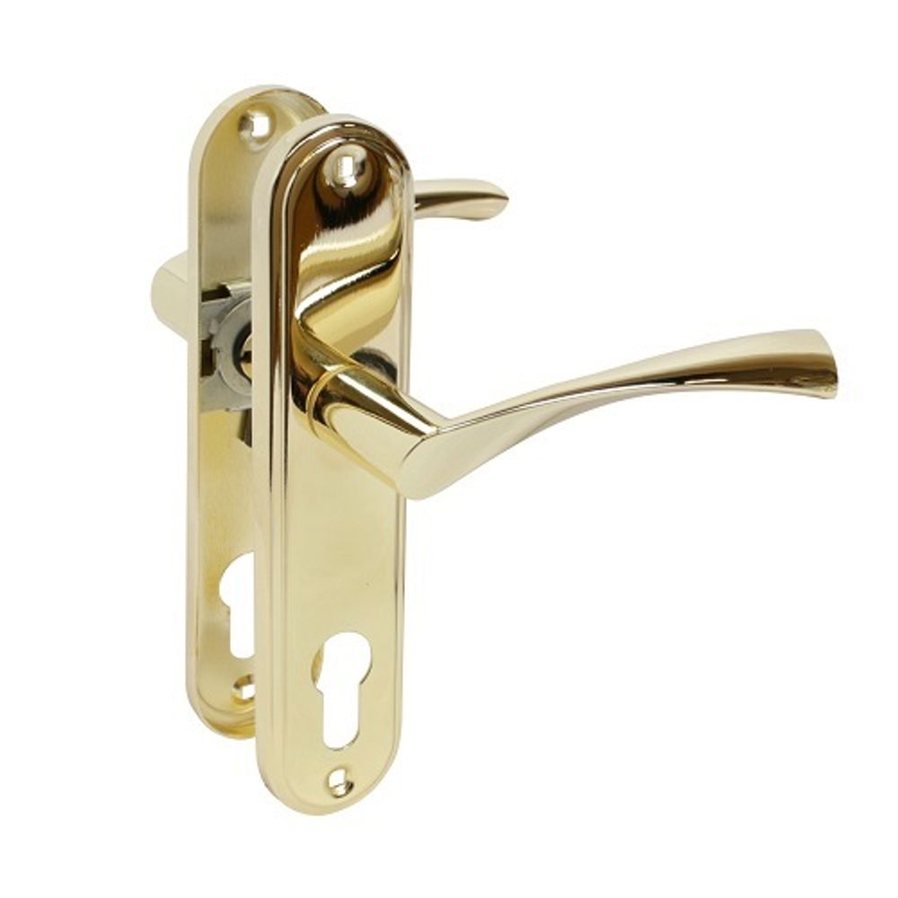 Комплект ручек АЛЛЮР 103-1 70 мм GP латунь