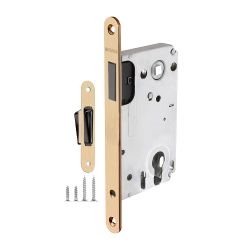 Замок врезной магнитный FUARO 5300-M-C SSG сатин. золото /61263/