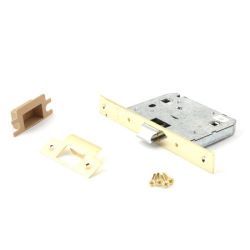 Защёлка врезная с фиксацией APECS 5600-WC GM мат.золото