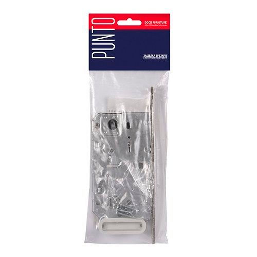 Защелка врезная магнитная PUNTO ML96WC-50 WH белый /42423/