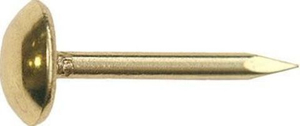 Гвозди мебельные латунь 100 шт.