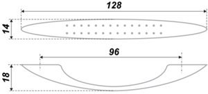 Ручка мебельная 96 мм