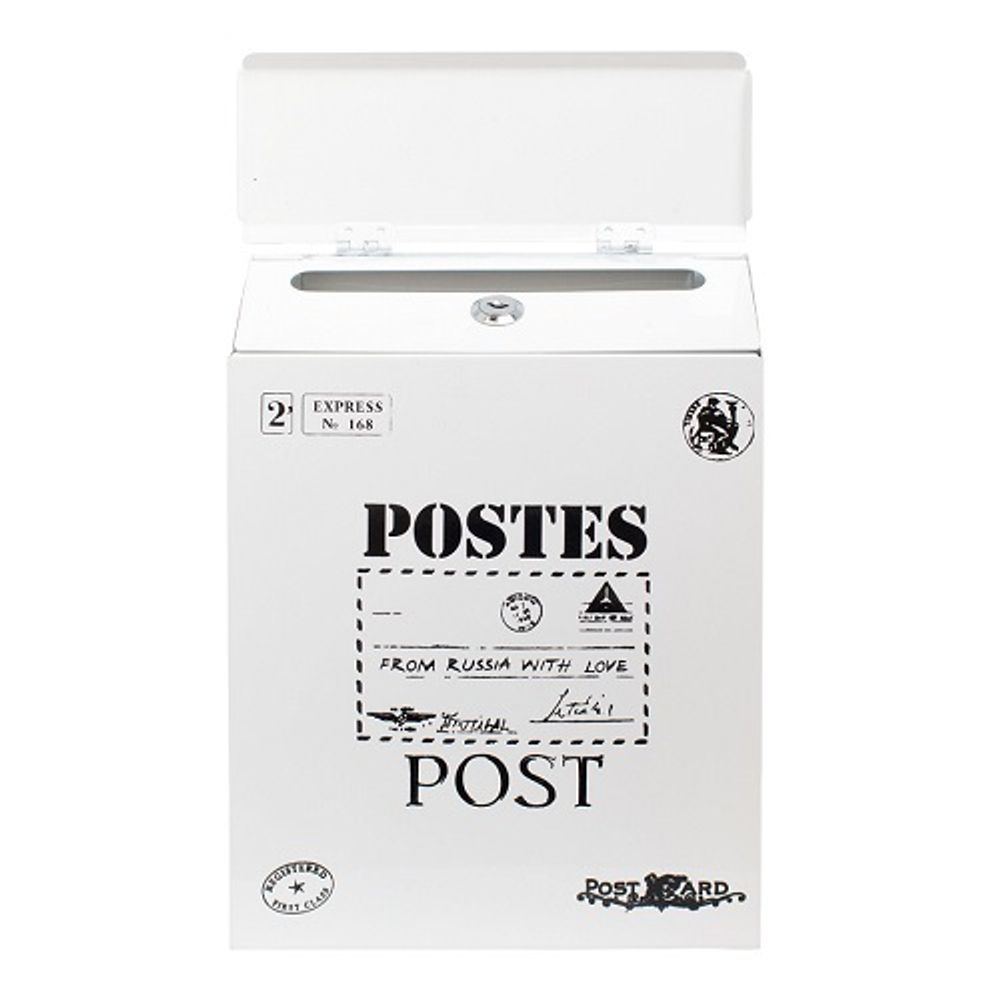 Ящик почтовый АЛЛЮР №3010 белый