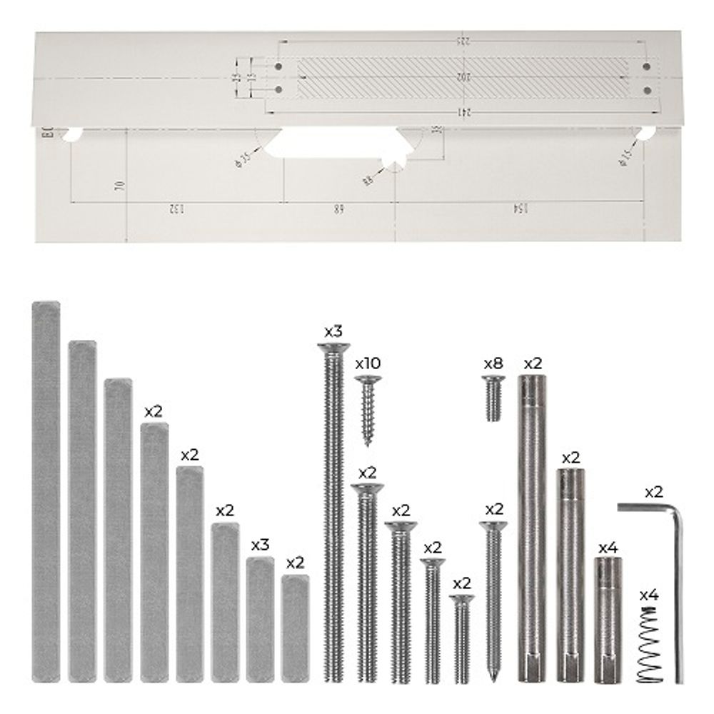 Замок врезной электронный KAADAS K9-5W с отпечатком пальца, со встроенным модулем WIFI, черный /4741