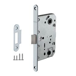 Защелка врезная PUNTO PL96WC-50 SSC сатин.хром /44831/