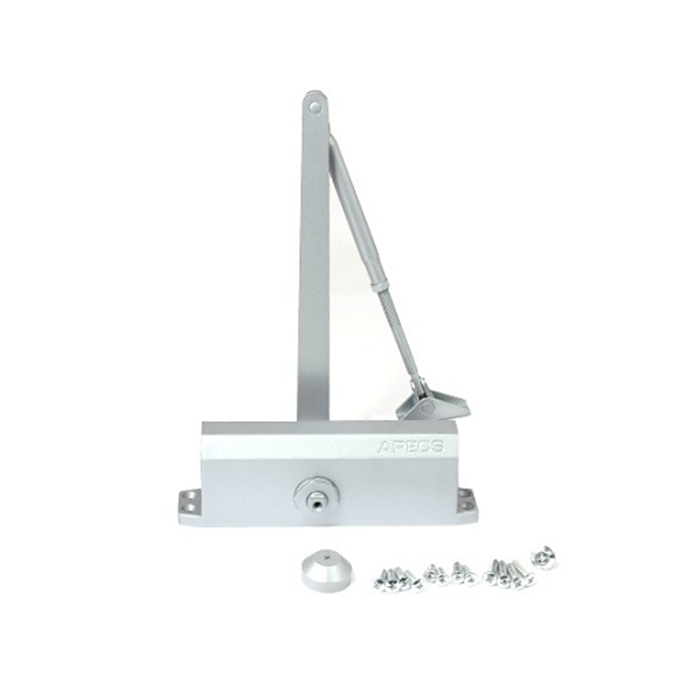 Доводчик дверной APECS DC-20.5/1200/120-A1-SL