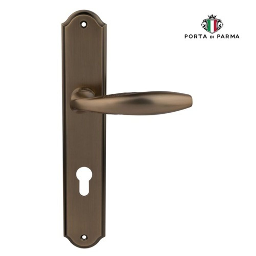 Ручка на планке PORTA DI PARMA Anna CYL MCF матовый кофе