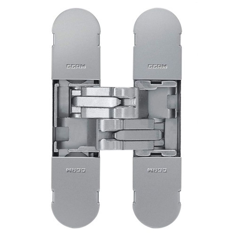 Петля скрытой установки регулируемая CEAM 1129 (100x22мм) COP матовый хром  (1 шт)