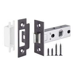 Защелка врезная FUARO F12-45-25 GR графит /37503/