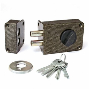 Замок накладной ЗЕНИТ ЗН1-3 бронза /27869/