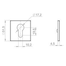 Накладка ARMADILLO CYLINDER ET.K.YM MWSC-33 итальянский тисненный /62239/