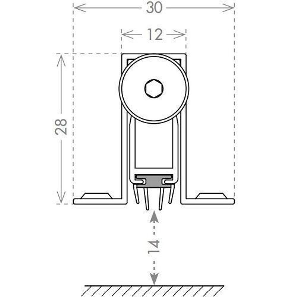 Автоматический порог ARMADILLO EASY CON ALETTE ASAL A /830 /36633/