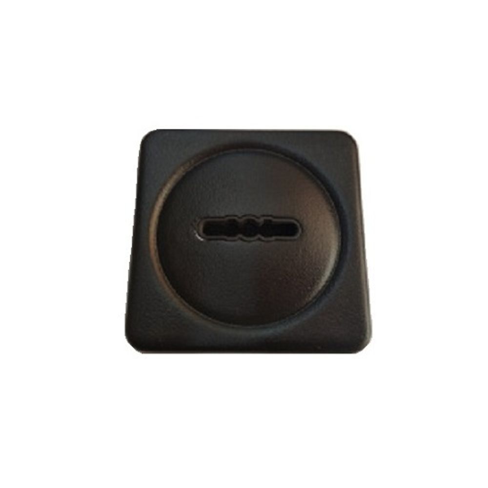 Накладка сувальдного замка КРИТ КлС-К11 Чб черный (1 шт)