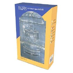 Почтовый ящик OLIMP MB-01 (патина белый серебро)