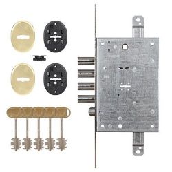 Замок врезной сувальдный MOTTURA 52.771, ключ 60 мм /29607/
