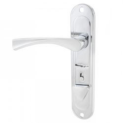 Ручки на планке VETTORE 42.323 AL L CP хром левая