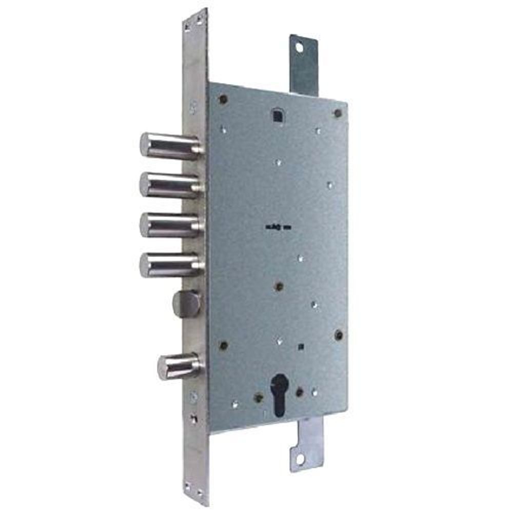 Замок врезной ГАРДИАН ЗВ 25.12 Т (5 кл. ЗК.202 Н-01) длинный ключ /30695/