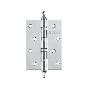 Петля дверная универсальная FUARO 4BB/A/BL 100x75x2,5 CP хром /30967/ (1 шт)