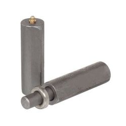 Петля дверная приварная d=32x180 мм с подшипником и тавотницей (1 шт)