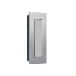 Ручка для раздвижной двери с внутр. встравкой под захват на пружине Арт. №402 (мат.хром)