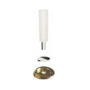 Упор дверной скрытый магнитный VITRUM SPACE Modello2 (Extreza M-72 Magnum F01) полир.латунь